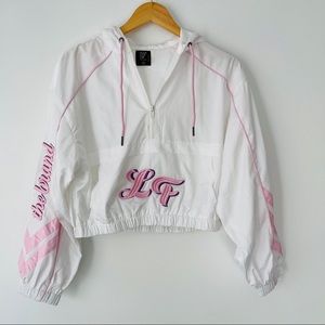 LF the Brand NWOT Windbreaker with Chevron & Embroidery